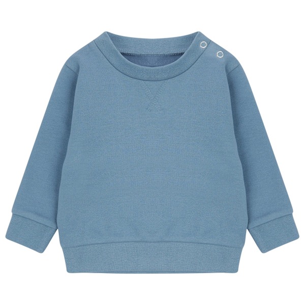 Larkwood Baby Hållbar Sweatshirt 3-4 År Stenblå Stone Blue 3-4 Years