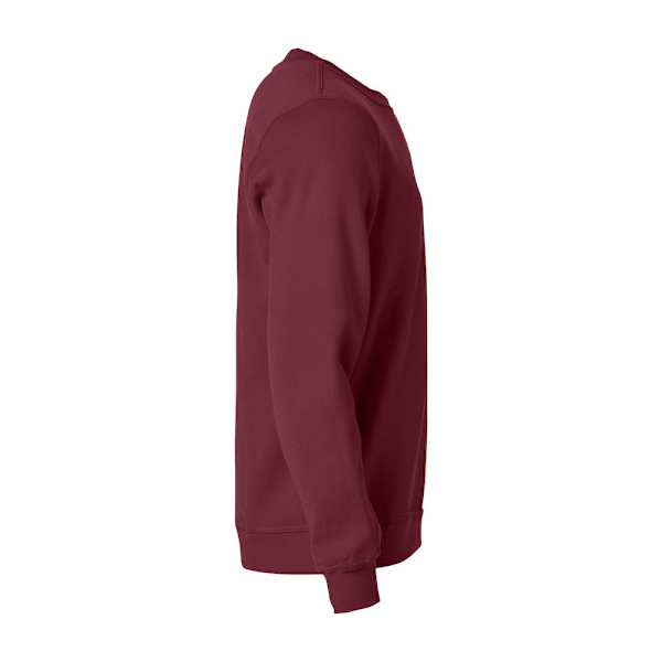 Clique Unisex Vuxen Basic Rund Hals Sweatshirt S Bourgogne Burgundy S