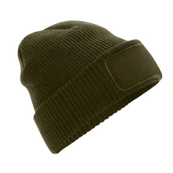Beechfield Herr Thinsulate Printers Beanie En Storlek Oliv Olive One Size