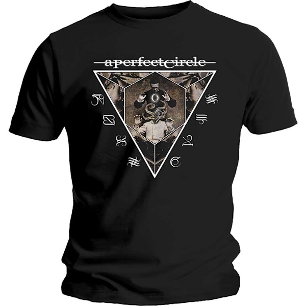 A Perfect Circle Unisex Adult Outsider T-Shirt M Svart Black M