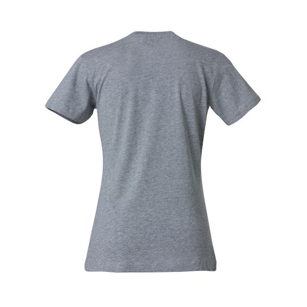 Clique Dam/Kvinnor Basic Melange T-Shirt L Grå Grey L