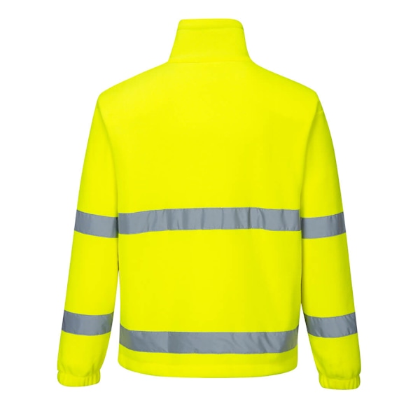 Portwest F303 Fleece Hi-Vis Vindjacka för Män XL Gul Yellow XL