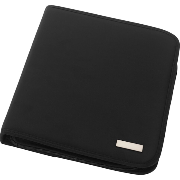 Bullet Stanford A4 Zipper Portfolio Deluxe 28 x 34 x 4 cm Solid Solid Black 28 x 34 x 4 cm