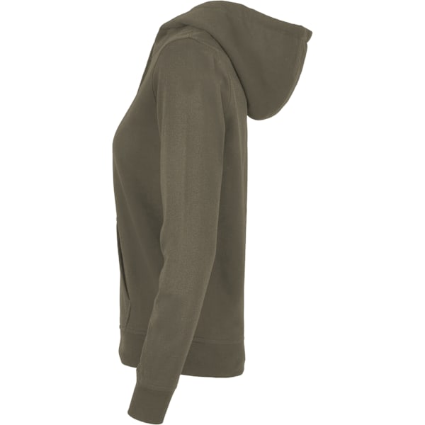 Build Your Brand Dam/Dam Basic Hoodie L Olivgrön Olive L