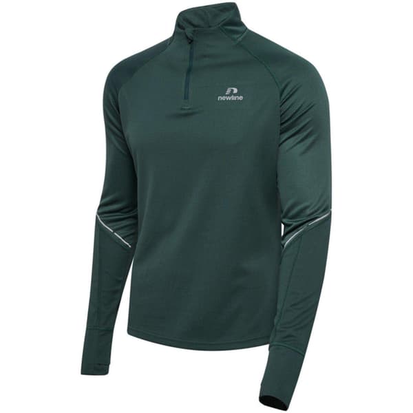 Newline Herr Power Logo Half Zip Träningströja M Green Gables Green Gables M