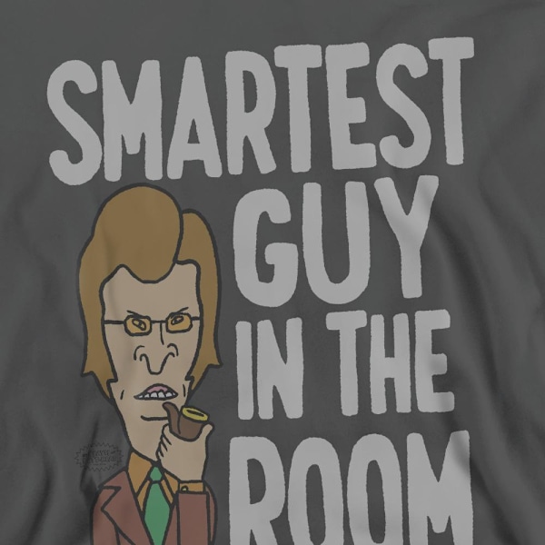 Beavis & Butthead Unisex Vuxen Smartaste Killen I Rummet Tröja Charcoal M