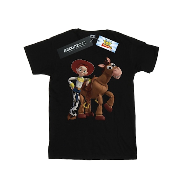 Disney Toy Story 4 Jessie och Bullseye T-shirt 4XL Svart Black 4XL