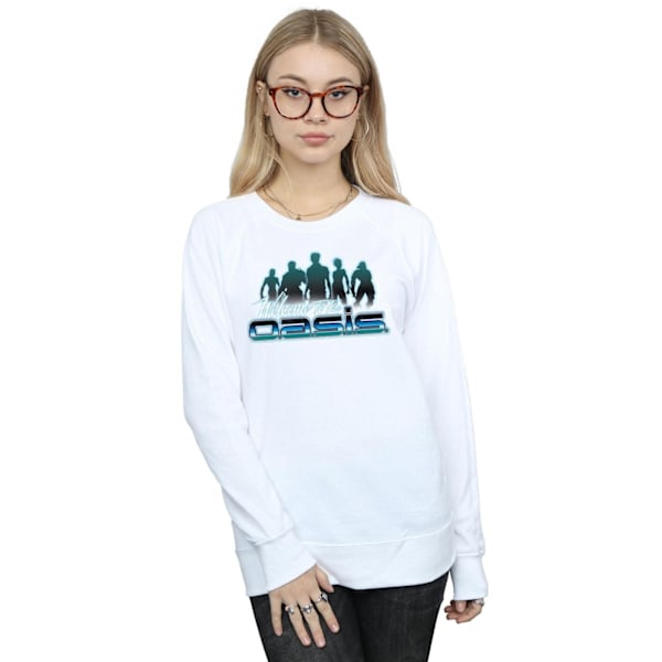 Ready Player One Dam/Damer Välkommen Till Oasis Sweatshirt White XXL