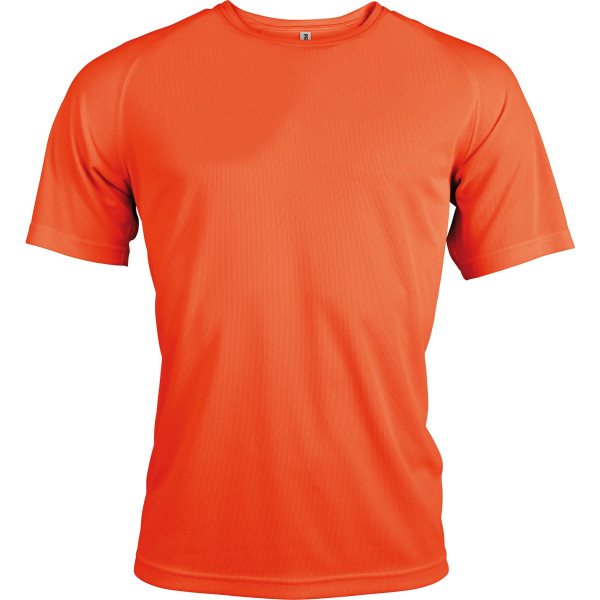 Kariban Mens Proact Sport / Tränings-T-shirt 2XL Flourescent O Flourescent Orange 2XL