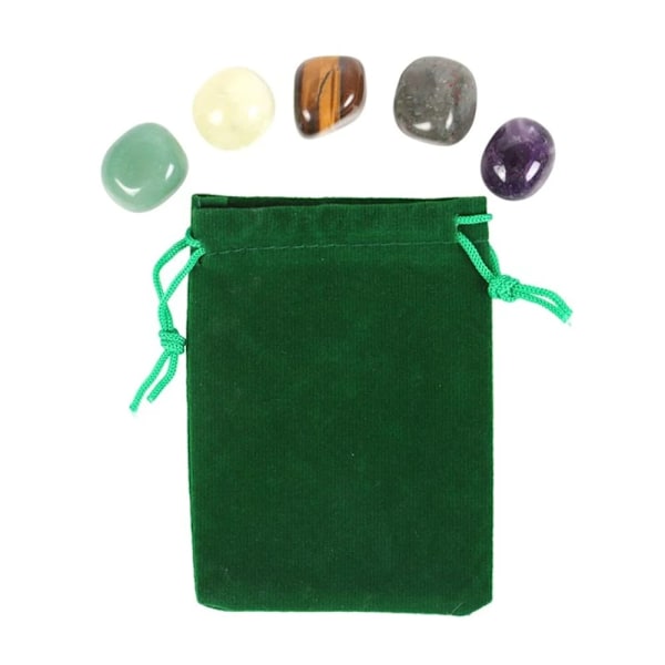 Something Different Vågen Tumbled Stone (5-pack) En Storlek Flerfärgad Multicoloured One Size