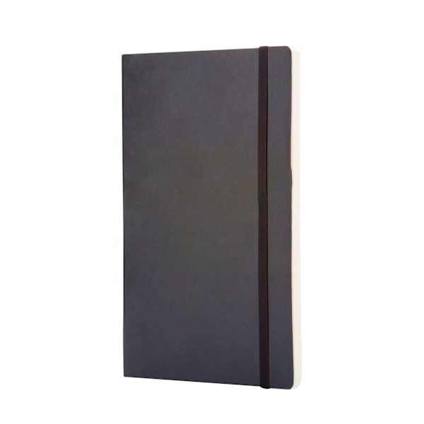 Moleskine Classic L Mjukt Omslag Anteckningsbok En Storlek Solid Svart Solid Black One Size