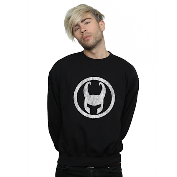 Marvel Herr Loki Icon Sweatshirt 4XL Svart Black 4XL