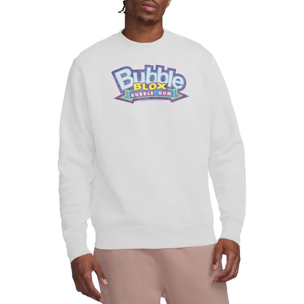 Dubble Bubble Unisex Vuxen Bubble Blox Sweatshirt L Vit White L