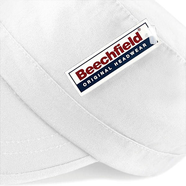 Beechfield Army Cap / Huvudbonad One Size Vit White One Size