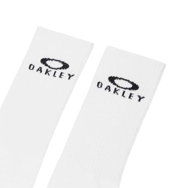 Oakley Herr Ellipse Crew Strumpor (3-pack) M Vit White M