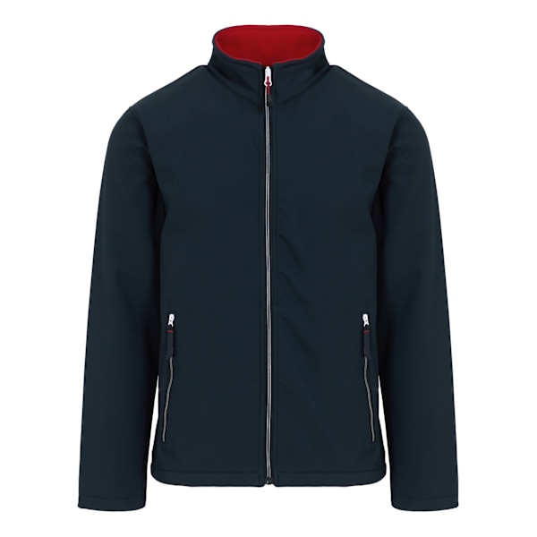 Regatta Professional Herr Enfärgad Dubbellagers Softshelljacka Mineral Grey/Black M