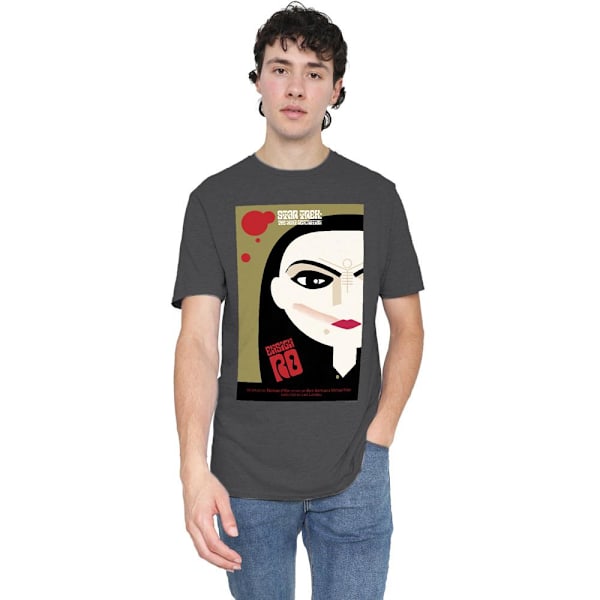 Star Trek Unisex Vuxen The Next Generation Säsong 5 Avsnitt 3 T-shirt Charcoal XL