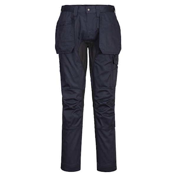 Portwest WX2 Cargo Byxor Herr 38R Djup Marin/Svart Deep Navy/Black 38R