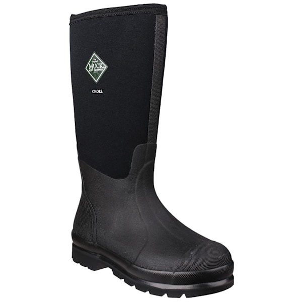 Muck Boots Unisex Chore Classic Hi Mönstrade Gummistövlar 10 UK Black 10 UK