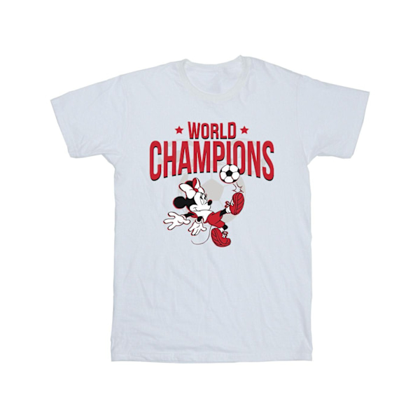 Disney herr Minnie Mouse World Champions T-shirt S vit White S