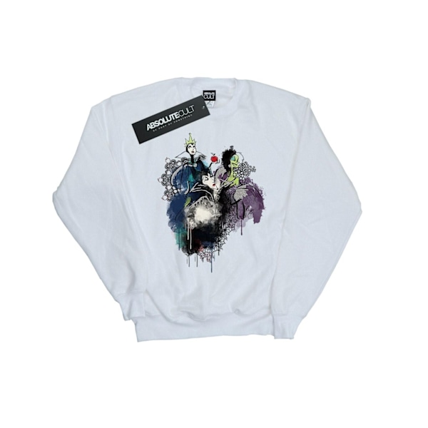 Disney Herrskjorta Skurkar Skiss Sweatshirt L Vit White L