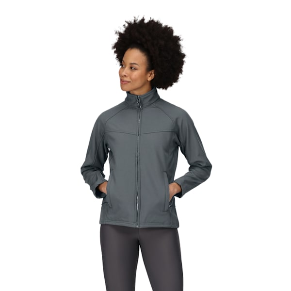 Regatta Dam Uproar Softshell Vindtät Jacka 16 Seal G Seal Grey 16