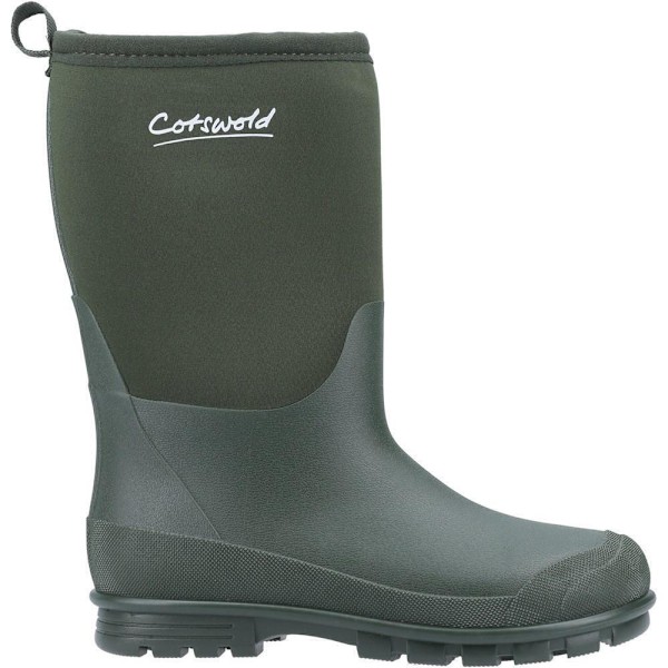 Cotswold Childrens/Kids Hilly Neoprene Wellington Boots 10.5 UK Green 10.5 UK Child