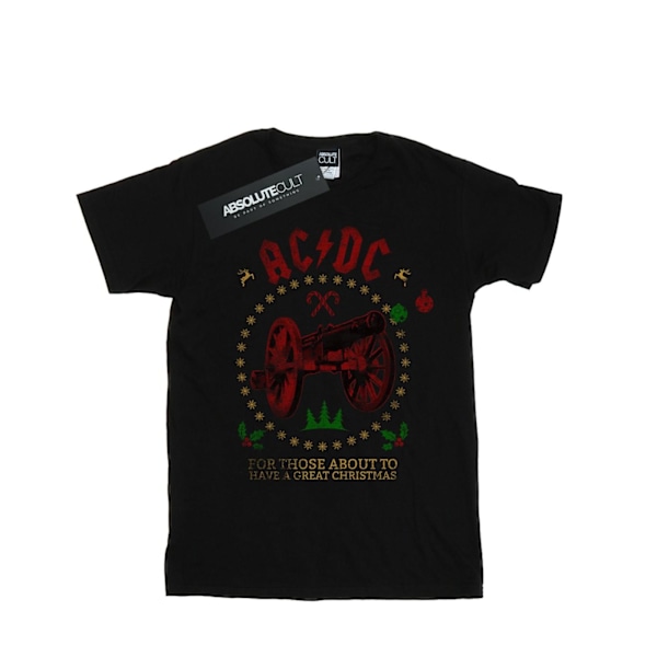 AC/DC Herr Jul För Dem T-Shirt XXL Svart Black XXL