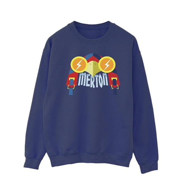 DC Comics Herr DC League Of Super-Pets Merton Sweatshirt S Marinblå Navy Blue S