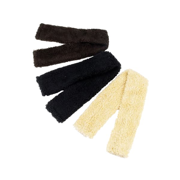 Hy Fur Fabric Girth Sleeve One Size Svart Black One Size