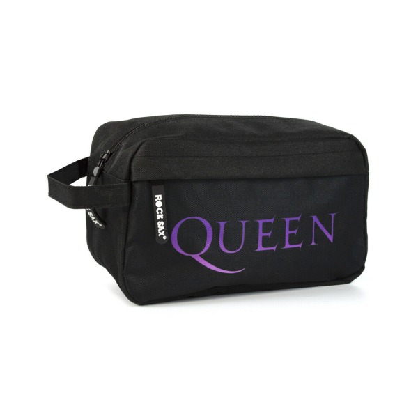 Rock Sax Queen Logo Toiletry Bag One Size Black Black One Size