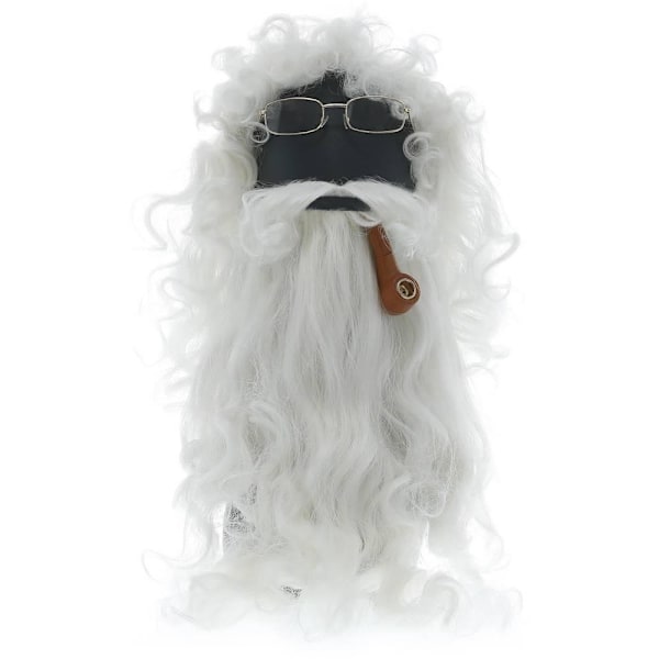 Smiffys Jultomte Juldräkt Tillbehör Set One Size Wh White One Size
