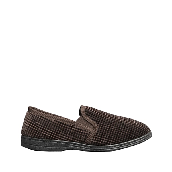 Mirak Highbury Slip-On Slipper / Herrtofflor 12 UK BRUN BROWN 12 UK