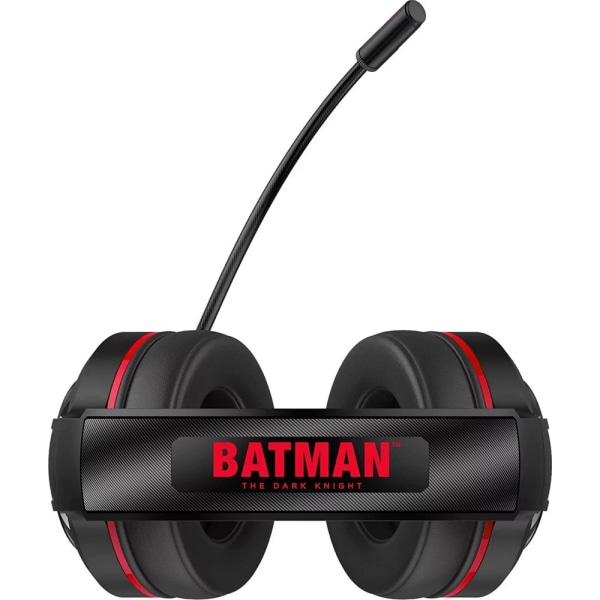 Batman The Dark Knight Gaming Hörlurar One Size Svart/Röd Black/Red One Size