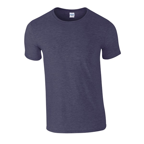 Gildan Mens Softstyle Heather T-Shirt XL Heather Navy Heather Navy XL
