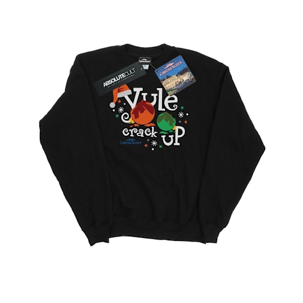 National Lampoon's Christmas Vacation Herr Yule Crack Up Sweatshirt Black XL