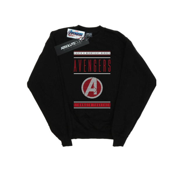 Marvel Mens Avengers Endgame Stronger Together Sweatshirt XL Bl Black XL