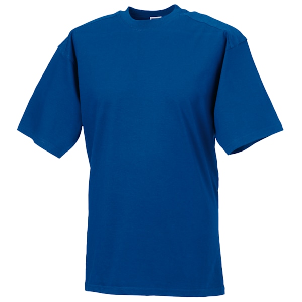 Russell Europe Herr Workwear Kortärmad Bomull T-shirt L Brig Bright Royal L