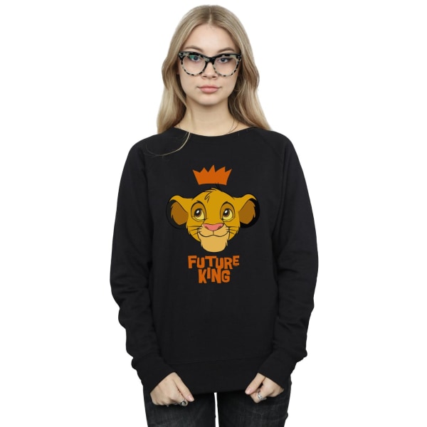 Disney Womens/Ladies The Lion King Simba Future King Sweatshirt Black M