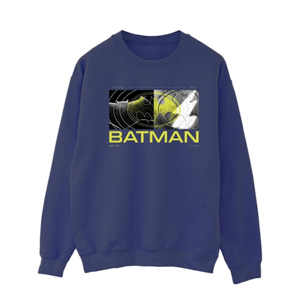 DC Comics Dam/Kvinnor The Flash Batman Future To Past Sweatshirt Navy Blue M