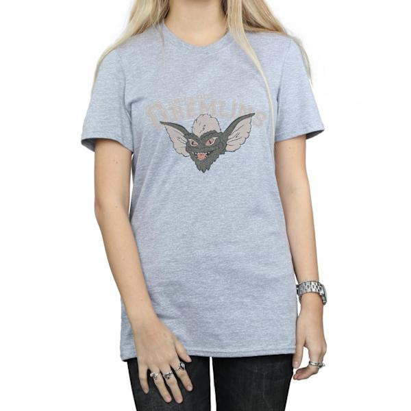 Gremlins Dam/Damer Kingston Falls Sport Bomull Boyfriend T- Sports Grey M