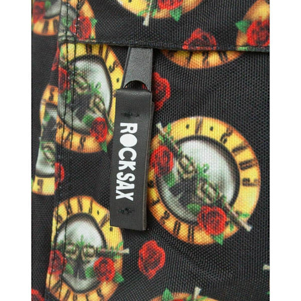 Rock Sax Guns N Roses All-Over Print Ryggsäck One Size Svart Black One Size