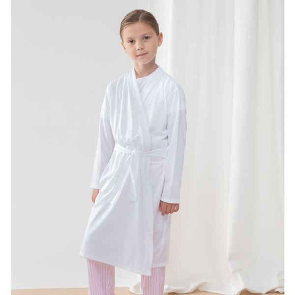 Handduk City Barn/Barn Kimono Style Robe 3-4 år Vit White 3-4 Years