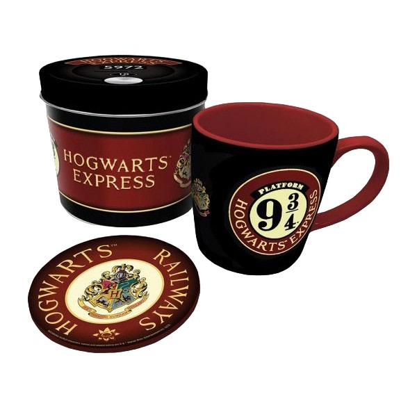 Harry Potter Plattform nio och tre kvarts Hogwarts Crest Gi Black/Red One Size