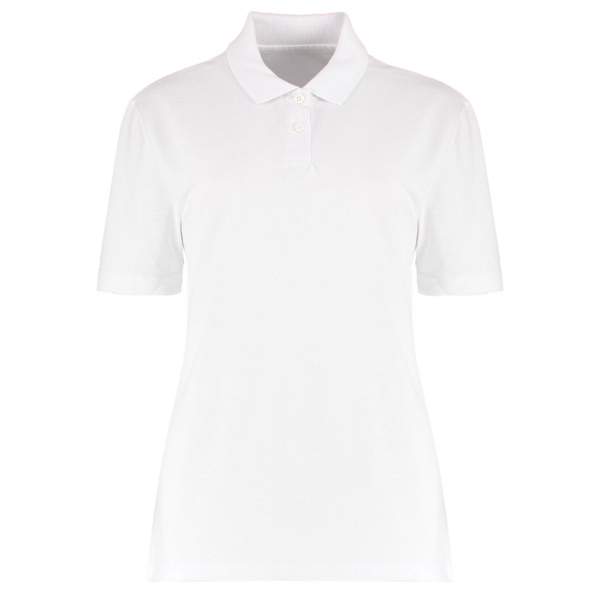 Kustom Kit Dam/Dam Regular Fit Workforce Pique Polotröja White 20 UK