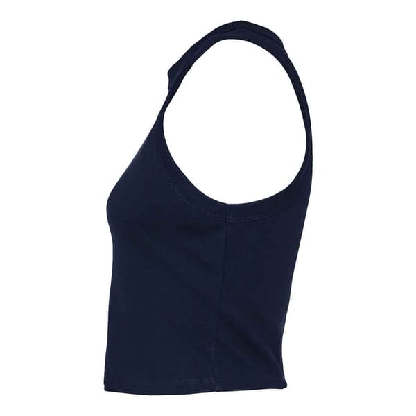 Bella + Canvas Dam/Damer Micro-Rib Racer Linne M Enfärgad W Solid White M