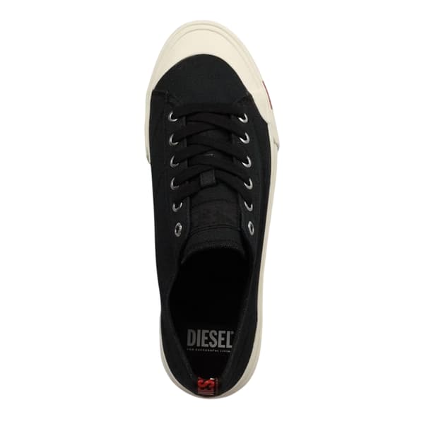 Diesel Herr S-Athos Canvas Lågskor 6 UK Vit White 6 UK