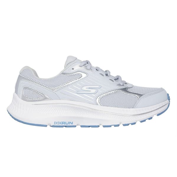 Skechers Dam Go Run Consistent 2.0 Advantage Läder Light Blue 6 UK