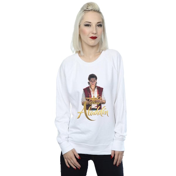 Disney Dam/Dam Aladdin Film Aladdin Foto Sweatshirt S Vit White S