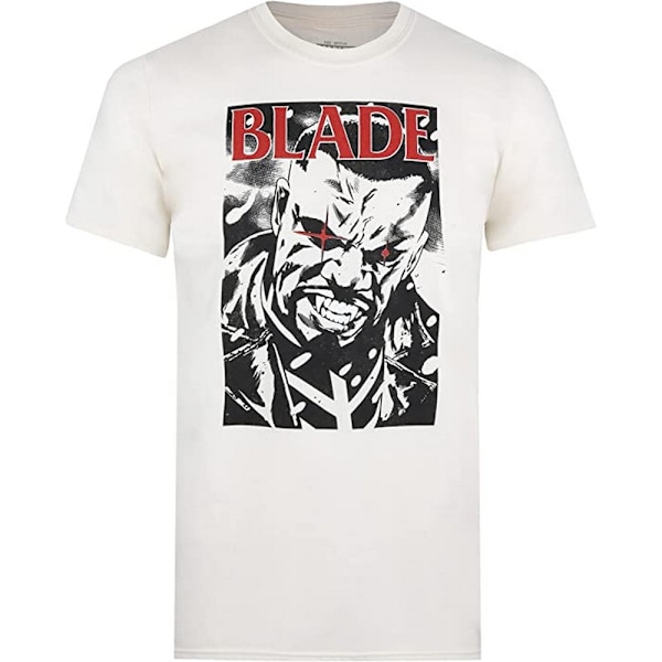 Marvel Mens Stare Blade T-Shirt M Naturlig/Svart/Röd Natural/Black/Red M